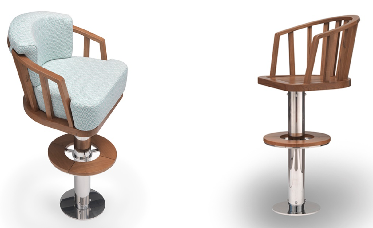 COLOMBO YACHT STOOL WOOD 2
