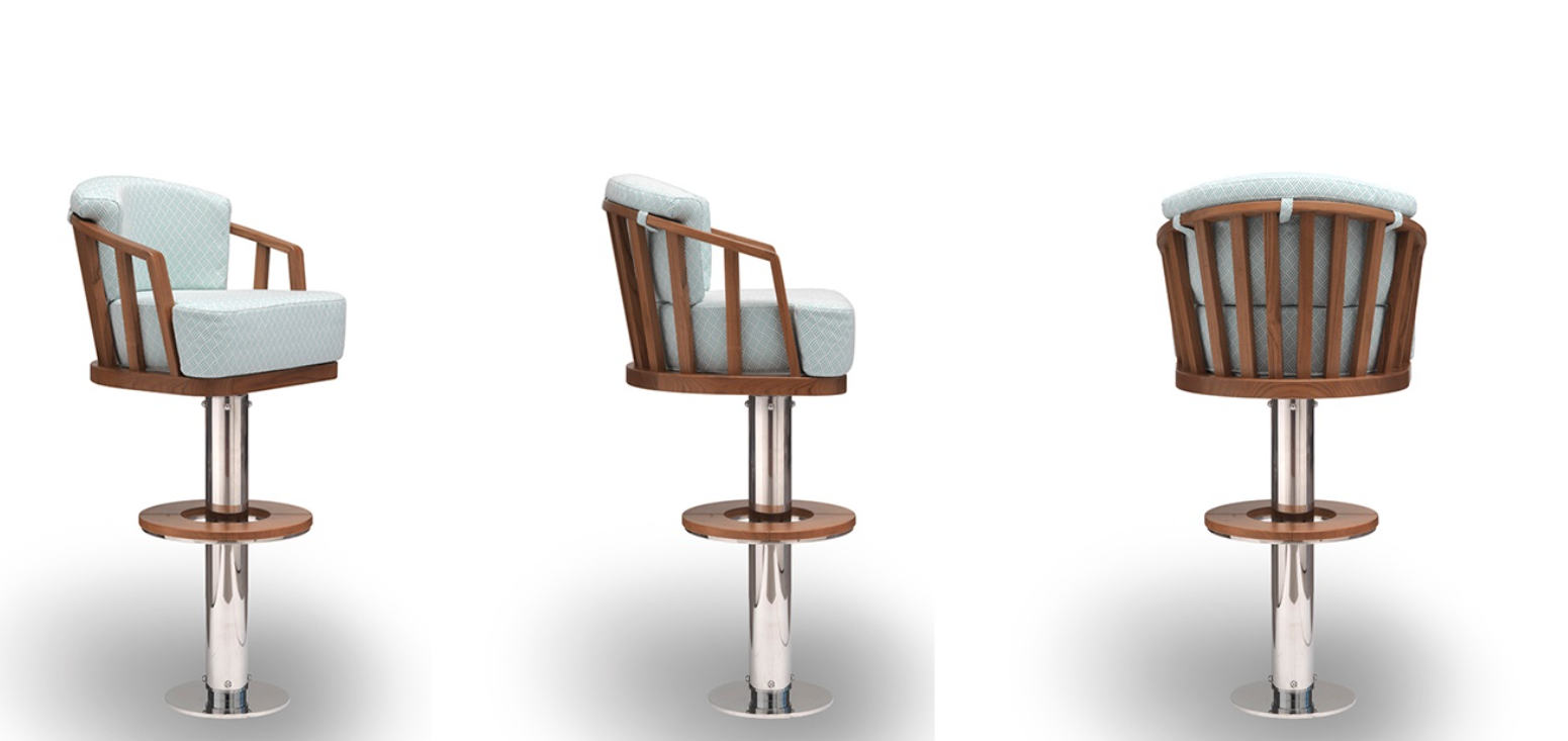 COLOMBO YACHT STOOL WOOD